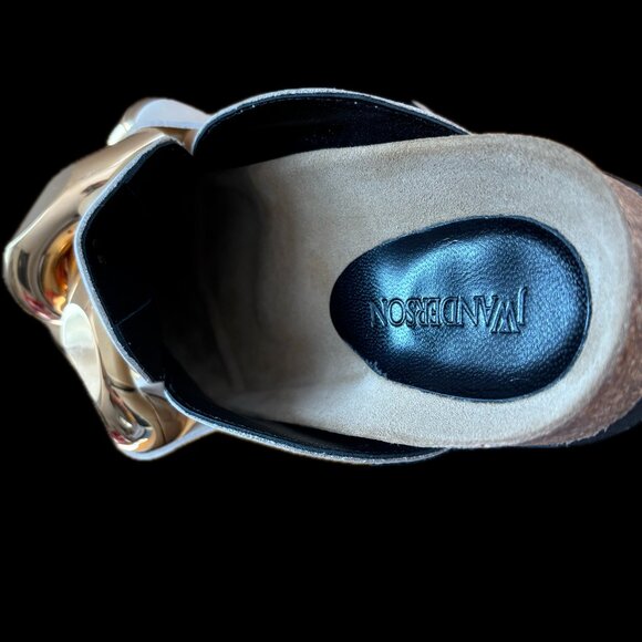 JW Anderson Chunky Napa Chain Slide Mules NWOT! 39 - Unisex - Picture 6 of 7